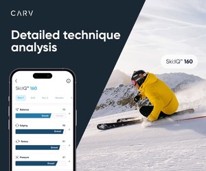 Ski tracking in your boots