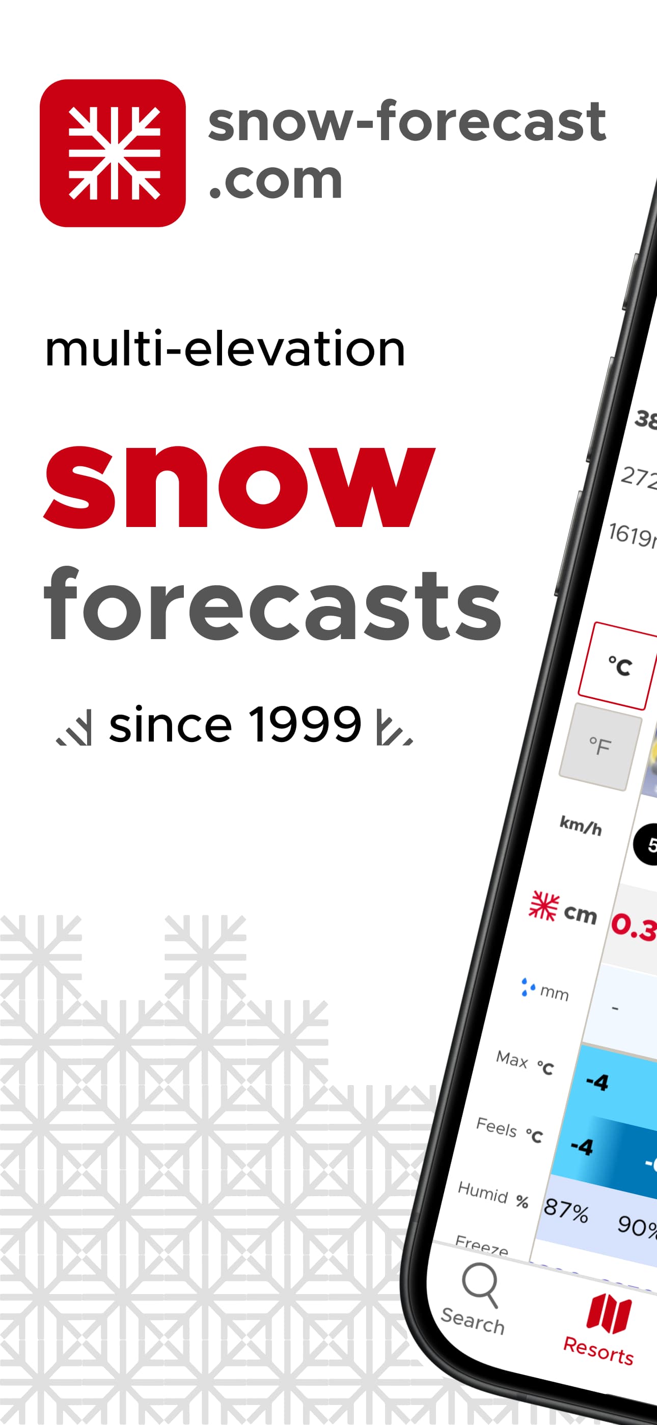 Immagine screenshot dell'app Snow-Forecast 1