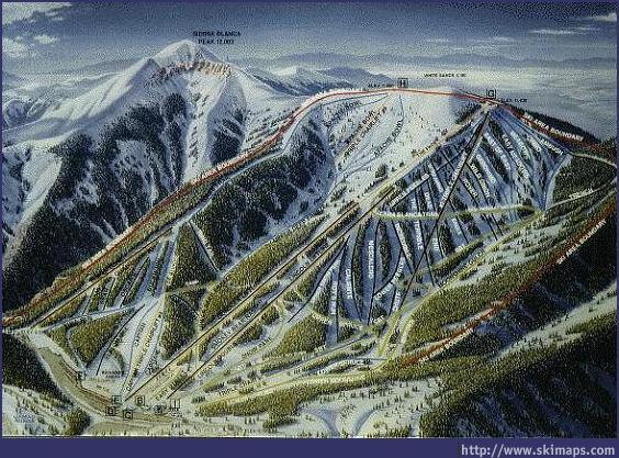 Ski Apache Piste / Trail Map