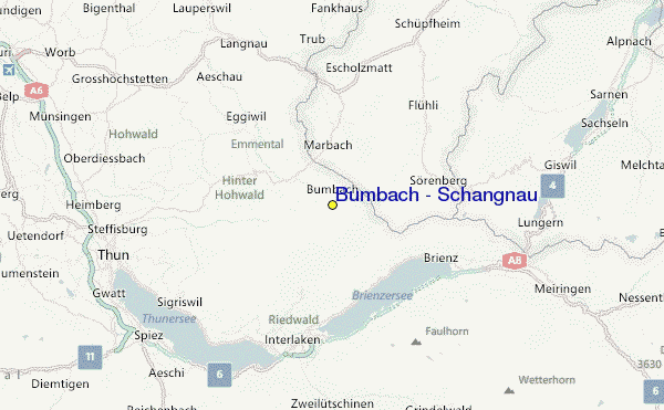 Bumbach / Schangnau Location Map