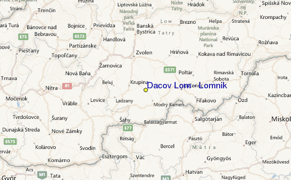 Dačov Lom Lomník Previoni Metereologiche, Neve Report and