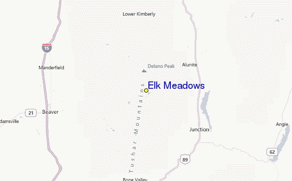Elk Meadows Location Map
