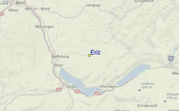 Eriz Location Map