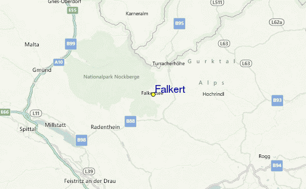 Falkert Location Map