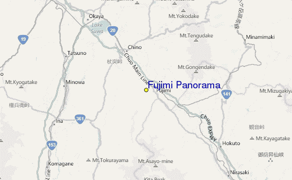 Fujimi Panorama Location Map