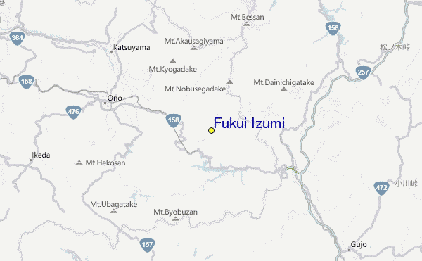 Fukui Izumi Location Map