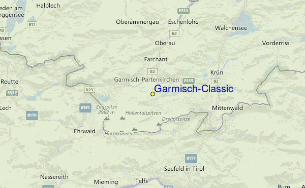 Garmisch-Classic Location Map