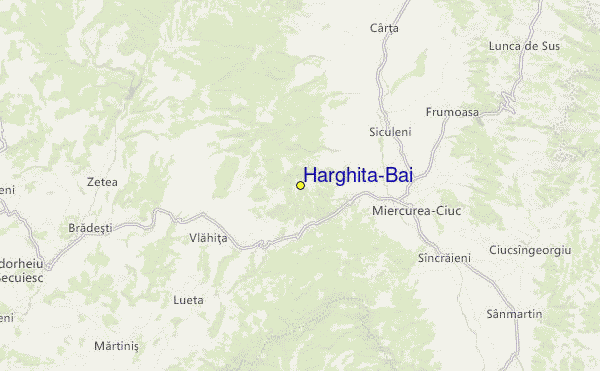 Harghita-Băi Location Map
