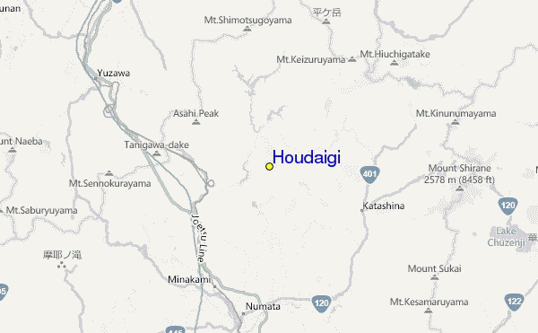 Houdaigi Location Map