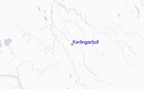 Kerlingarfjöll Location Map