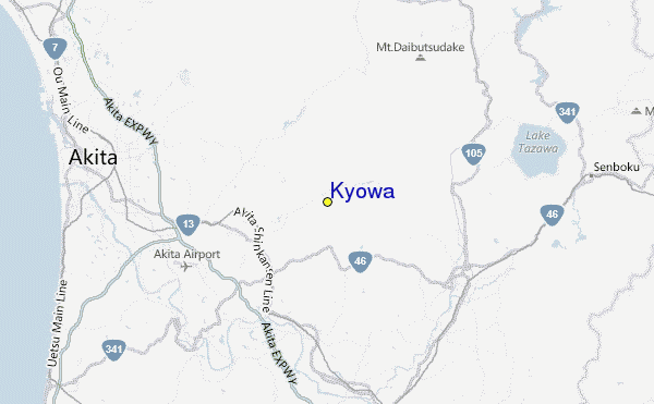 Kyowa Location Map