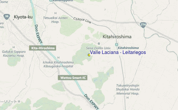 Valle Laciana - Leitariegos Location Map