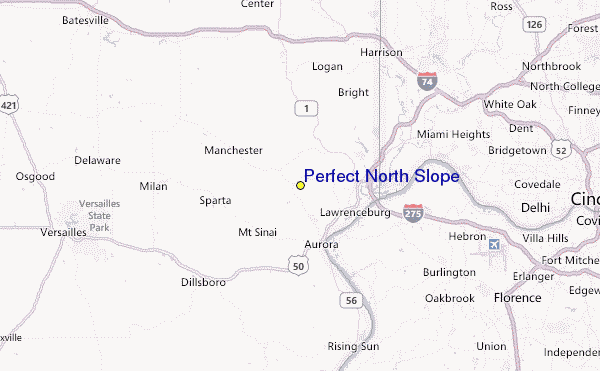 Perfect North Slope Location Map