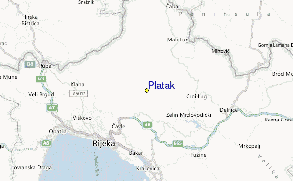 Platak Location Map