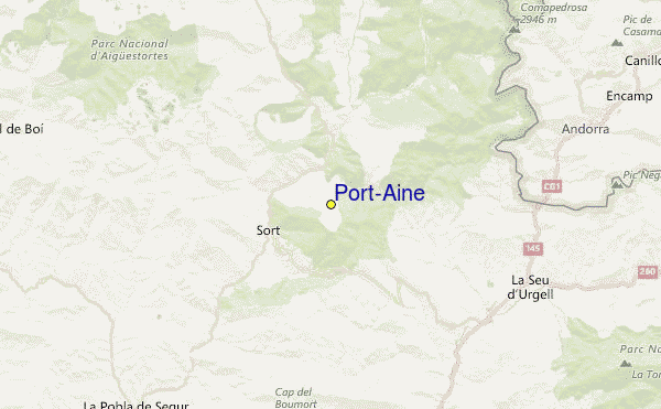 Port-Ainé Location Map