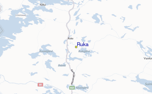 Ruka Location Map