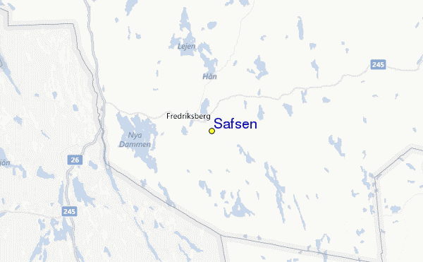Säfsen Location Map