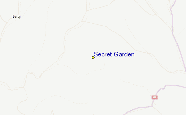 Secret Garden Location Map