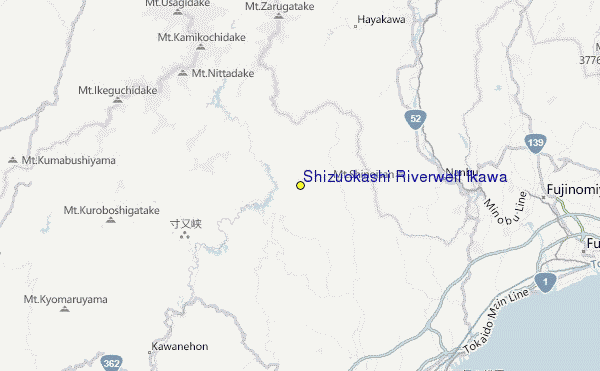 Shizuokashi Riverwell Ikawa Location Map