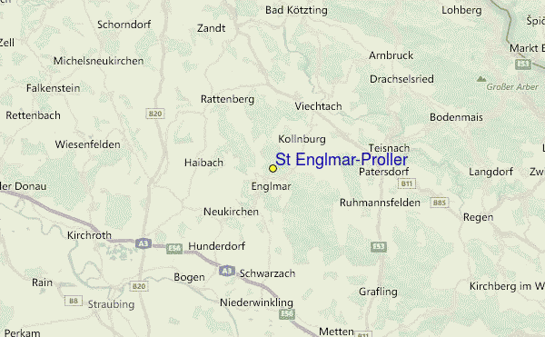 St. Englmar/Pröller Location Map