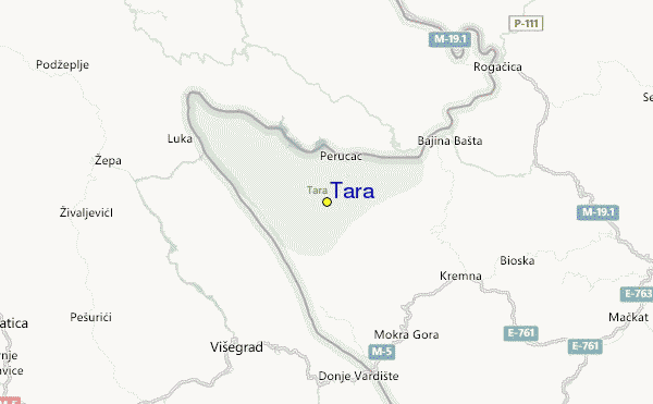 Tara Location Map