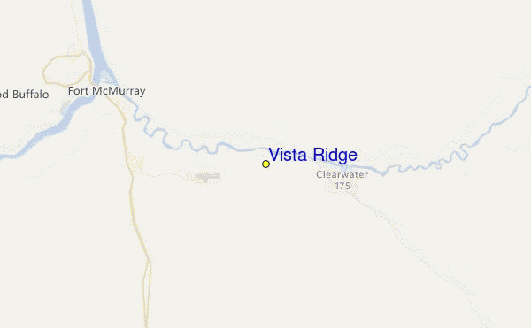 Vista Ridge Location Map