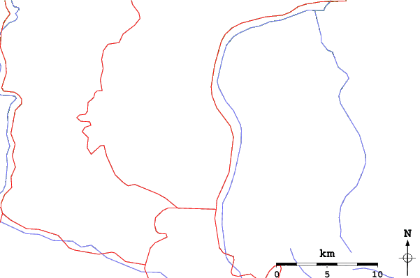Roads and rivers close to Chepelare