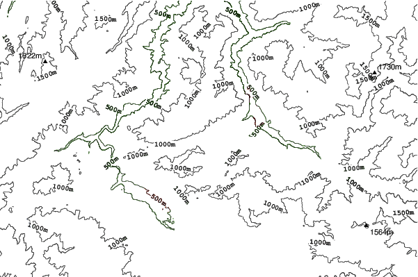 Hidanagareha neighbourhood contours