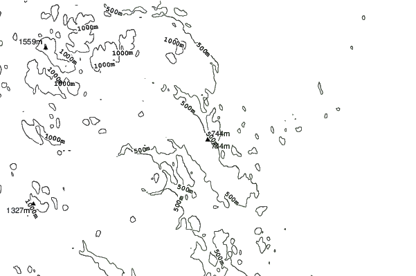 Klövsjö-Storhogna neighbourhood contours