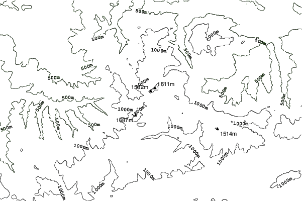 Lunada neighbourhood contours