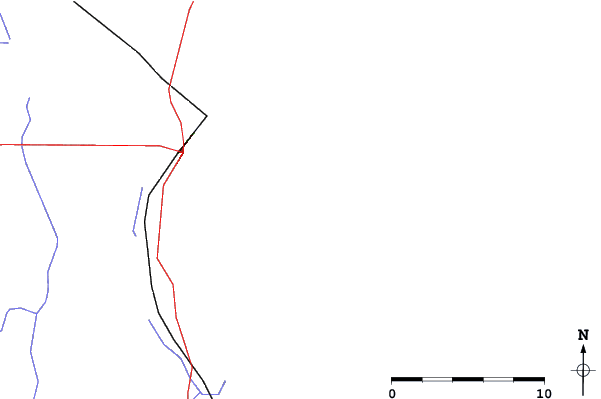 Roads and rivers close to Otsego Resort