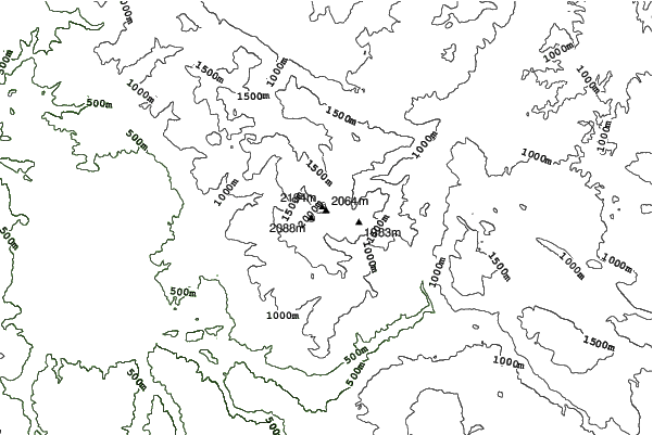 Terminillo neighbourhood contours
