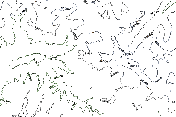 Tetnuldi neighbourhood contours