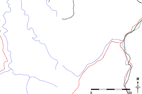 Roads and rivers close to Tysovets